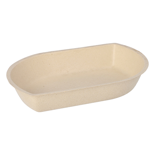7200 Snacktrays Zuckerrohr 3,6 cm x 14,4 cm x 21 cm natur