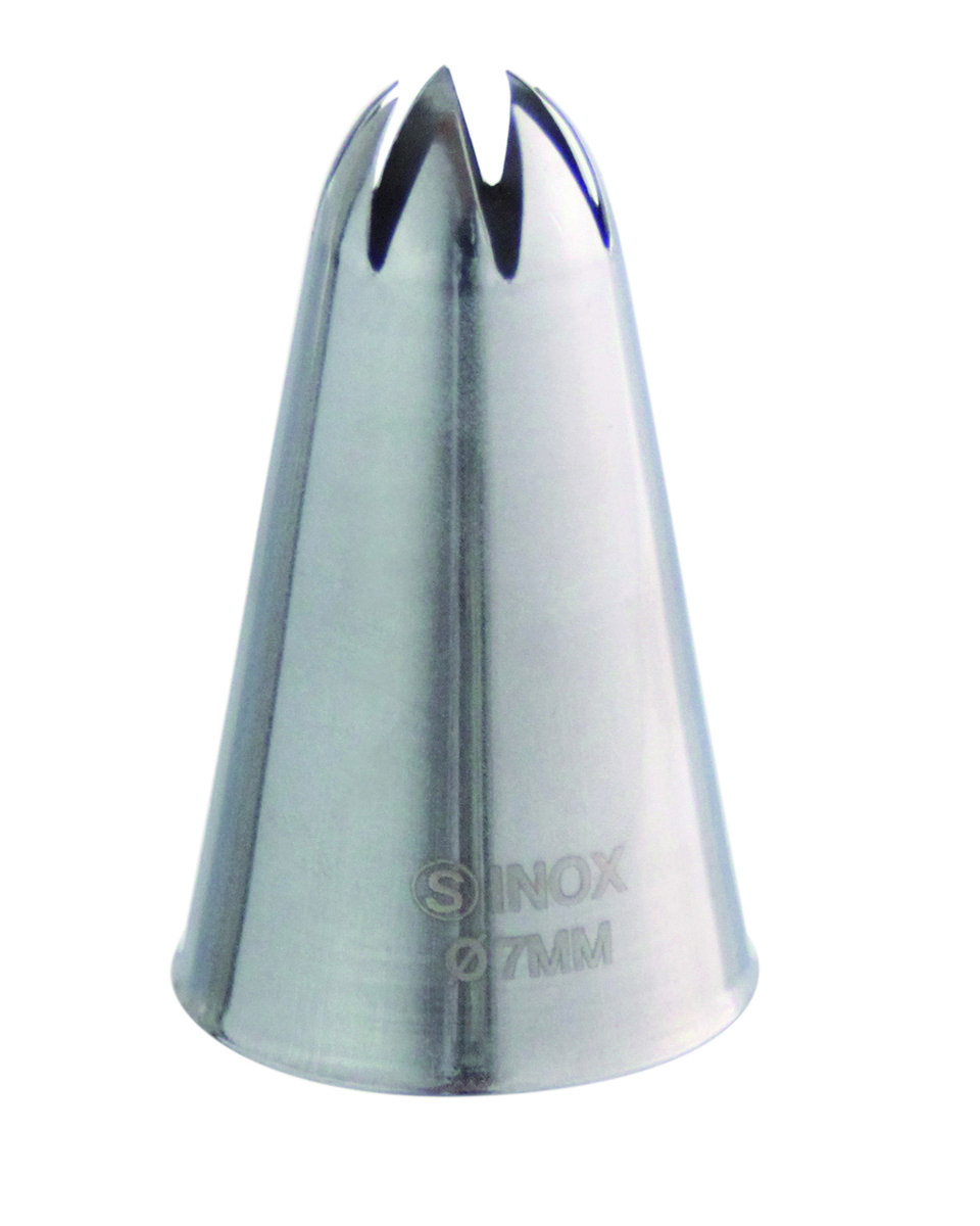 Sterntüllen - geschlossen, 7 mm Sterntüllen - geschlossen, 7 mm