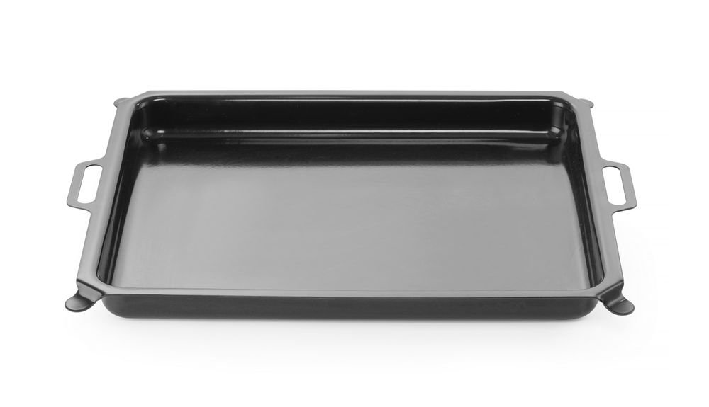 Grillpfanne, emailliert, HENDI, 590x480x(H)55mm