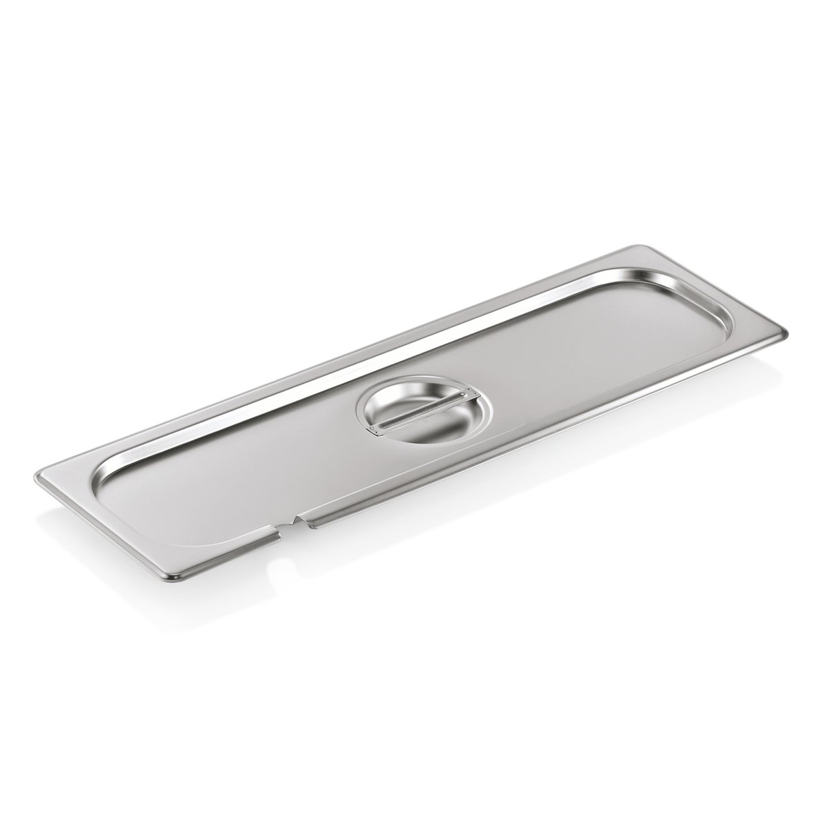 GN 2/4 Deckel mit Löffelaussparung GN 90