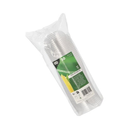 50 Deckel für Eisbecher PLA rund Ø 7,5 cm · 3 cm 24000 Deckel für Eisbecher PLA rund Ø 7,5 cm · 3 cm
