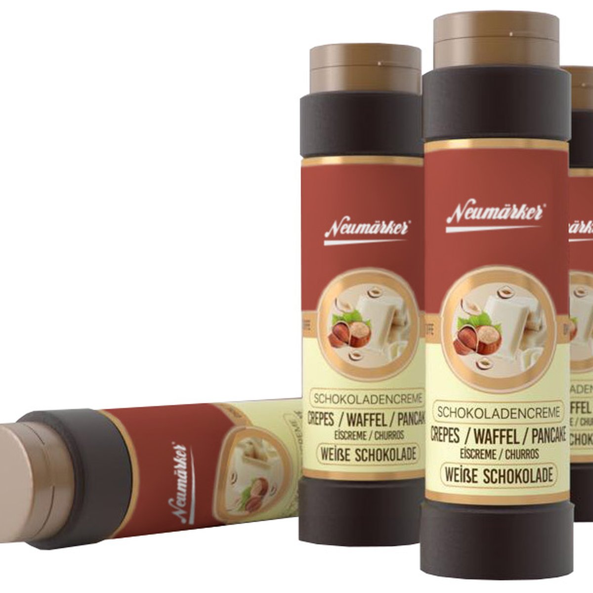 Topping-Soße Weiße Schokolade