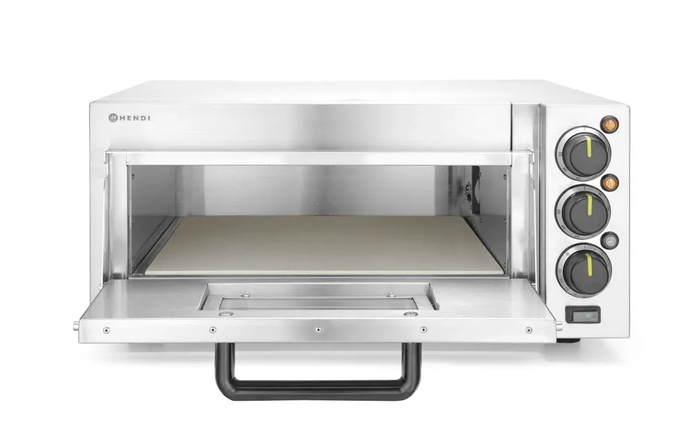 Pizzaofen kompakt, Silber, 230V/2000W, 580x560x(H)275mm Pizzaofen kompakt, Silber, 230V/2000W, 580x560x(H)275mm