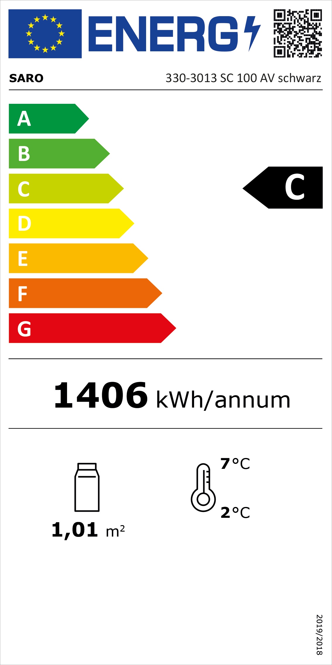 KühlvitrineSC100AV,schwarz KühlvitrineSC100AV,schwarz