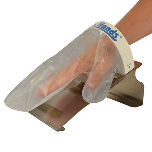8 Clean Hands Base Kit Edelstahl 11,5 cm x 12,7 cm x 22 cm silber