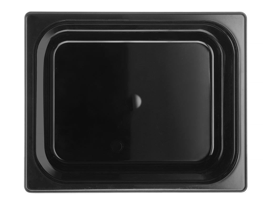 Gastronorm-Behälter 1/2, HENDI, Profi Line, GN 1/2, 4L, Schwarz, 325x265x(H)65mm
