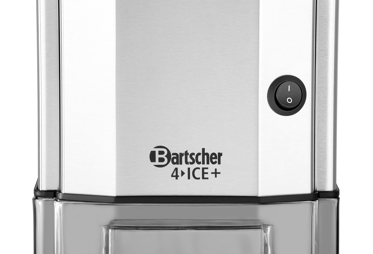 Eiscrusher 4ICE+ 172 x 250 x 460 mm silber/schwarz