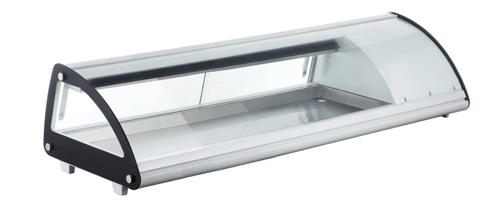 Sushi-Vitrine 5x GN 1/3, Arktic, 230V/160W, 1307x445x(H)327mm