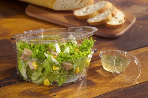 36000 Dressingschalen, PS rund 50 ml Ø 6,7 cm · 2,7 cm klar