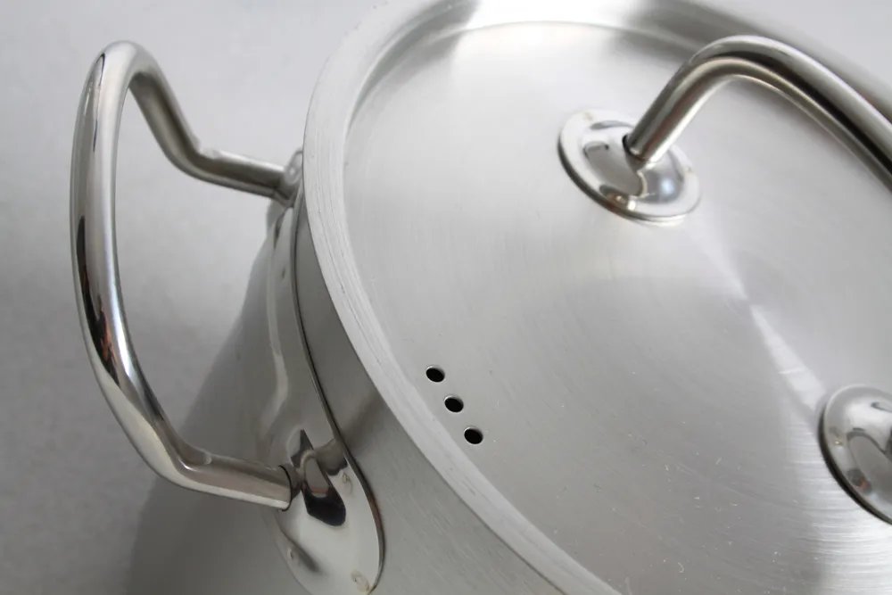 Kochtopf, hoch - mit Deckel, Kitchen Line, 2,8L, ⌀160x(H)140mm