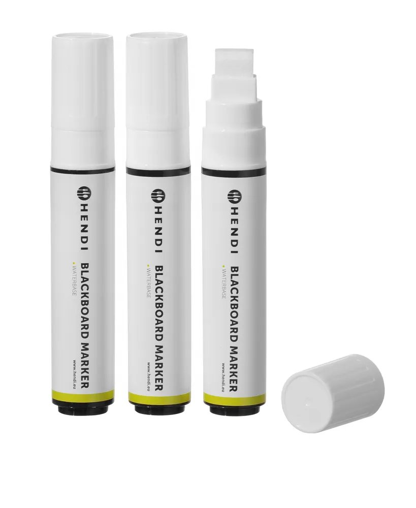 Kreidemarker 15 mm, 3x weiß
