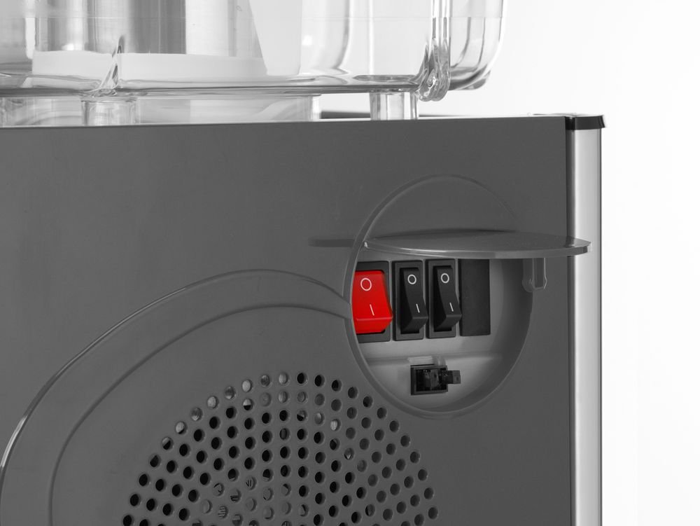 Saftspender 2x12L, HENDI, 24L, 230V/370W, 485x415x(H)645mm