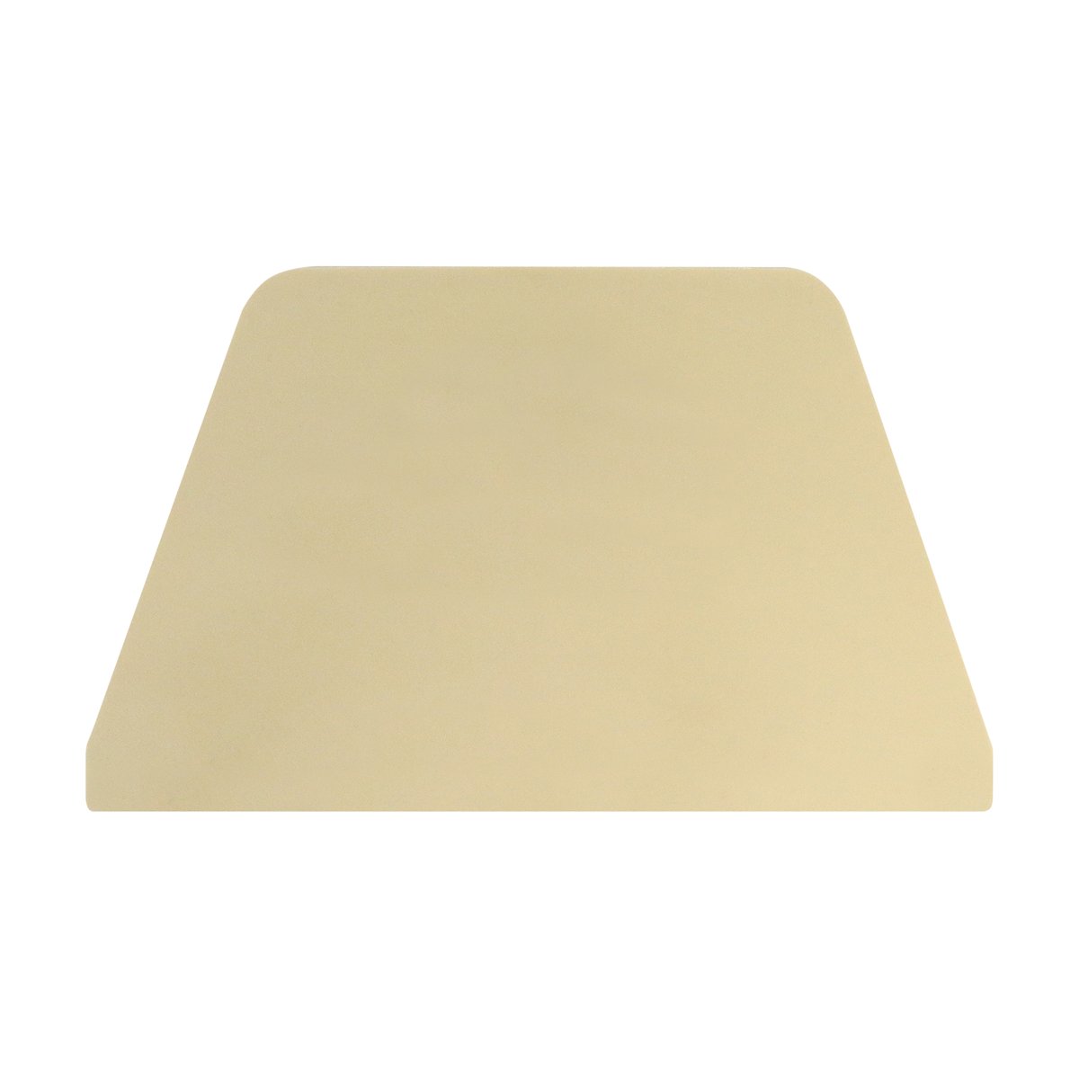 Teigschaber elfenbein, ABS 221 x 130 x 5 mm