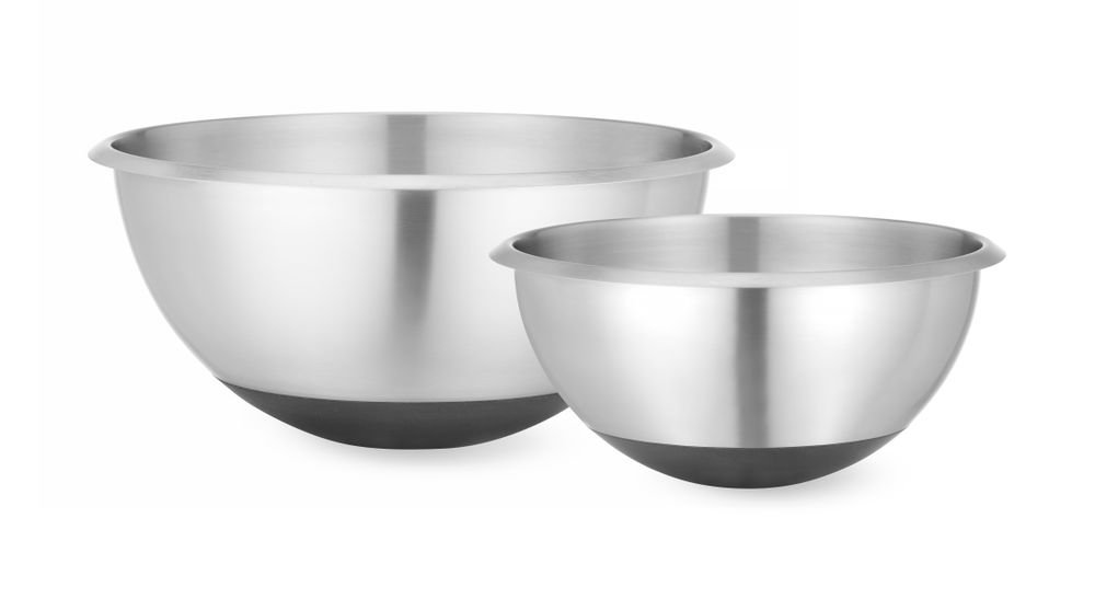 Rührschüssel mit Silikonboden, HENDI, 3L, ⌀265x(H)125mm
