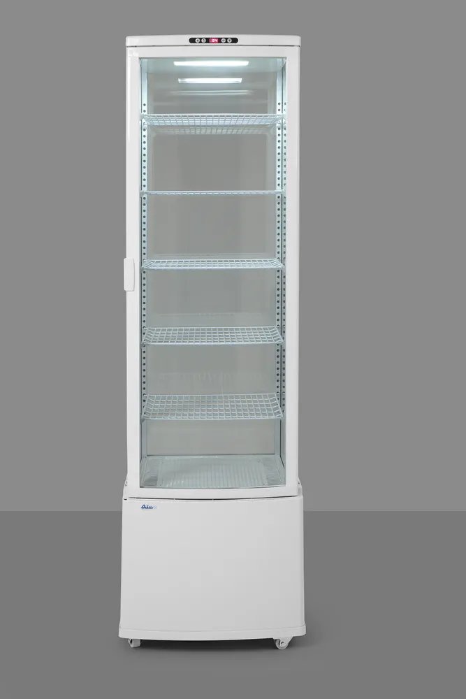 Kühlvitrine 270 Liter, Arktic, Weiß, 230V/290W, 556x526x(H)1913mm Kühlvitrine 270 Liter, Arktic, Weiß, 230V/290W, 556x526x(H)1913mm