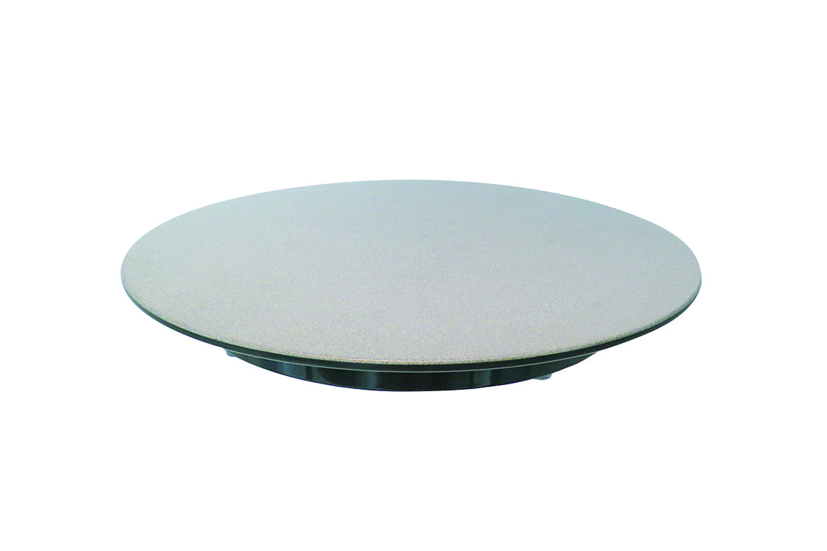 Tortenplatte Melamin silber/schwarz Tortenplatte Melamin silber/schwarz