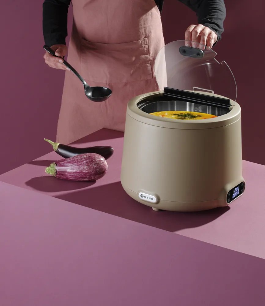 Suppenkessel UNIQ, 8L, Beige, 220-240V/500W, ⌀365x(H)325mm Suppenkessel UNIQ, 8L, Beige, 220-240V/500W, ⌀365x(H)325mm