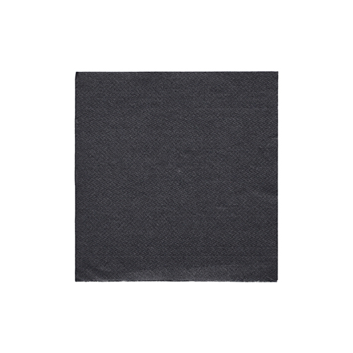 48000 Servietten "DAILY Collection" 1/4-Falz 24 cm x 24 cm schwarz