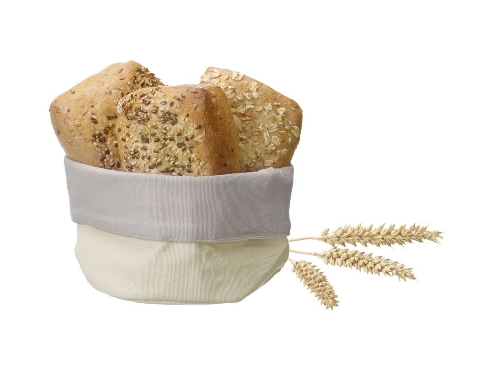 Brottaschen, rund, HENDI, Dunkelgrau, ⌀250x(H)160mm