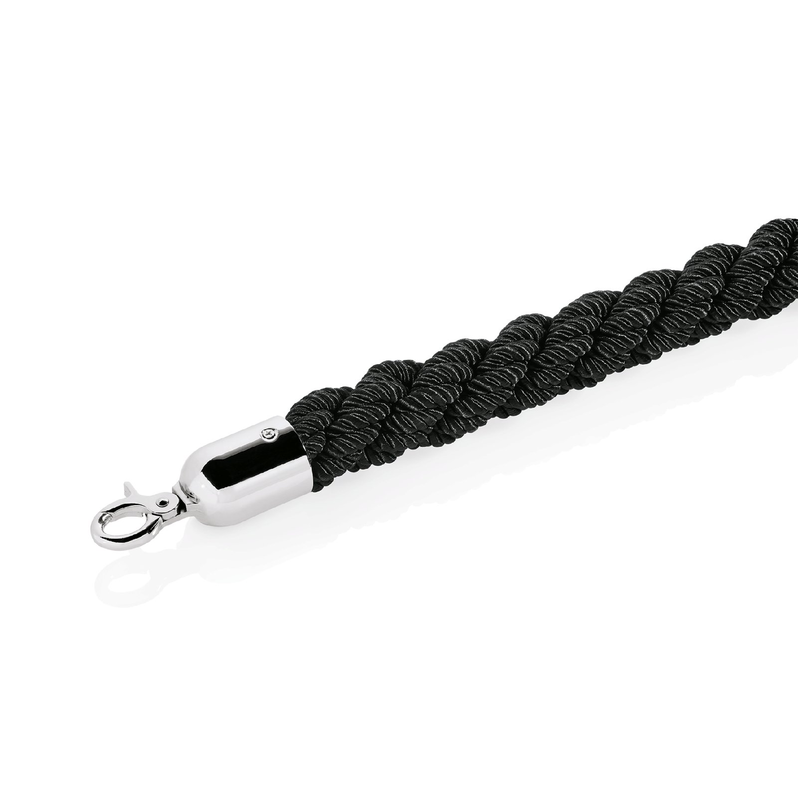 Verbindungskordel Ø 3,8 cm, 2,5 m, schwarz