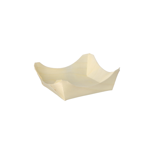 19000 Fingerfood - Schalen, Holz "pure" eckig 3 cm x 8 cm x 8 cm