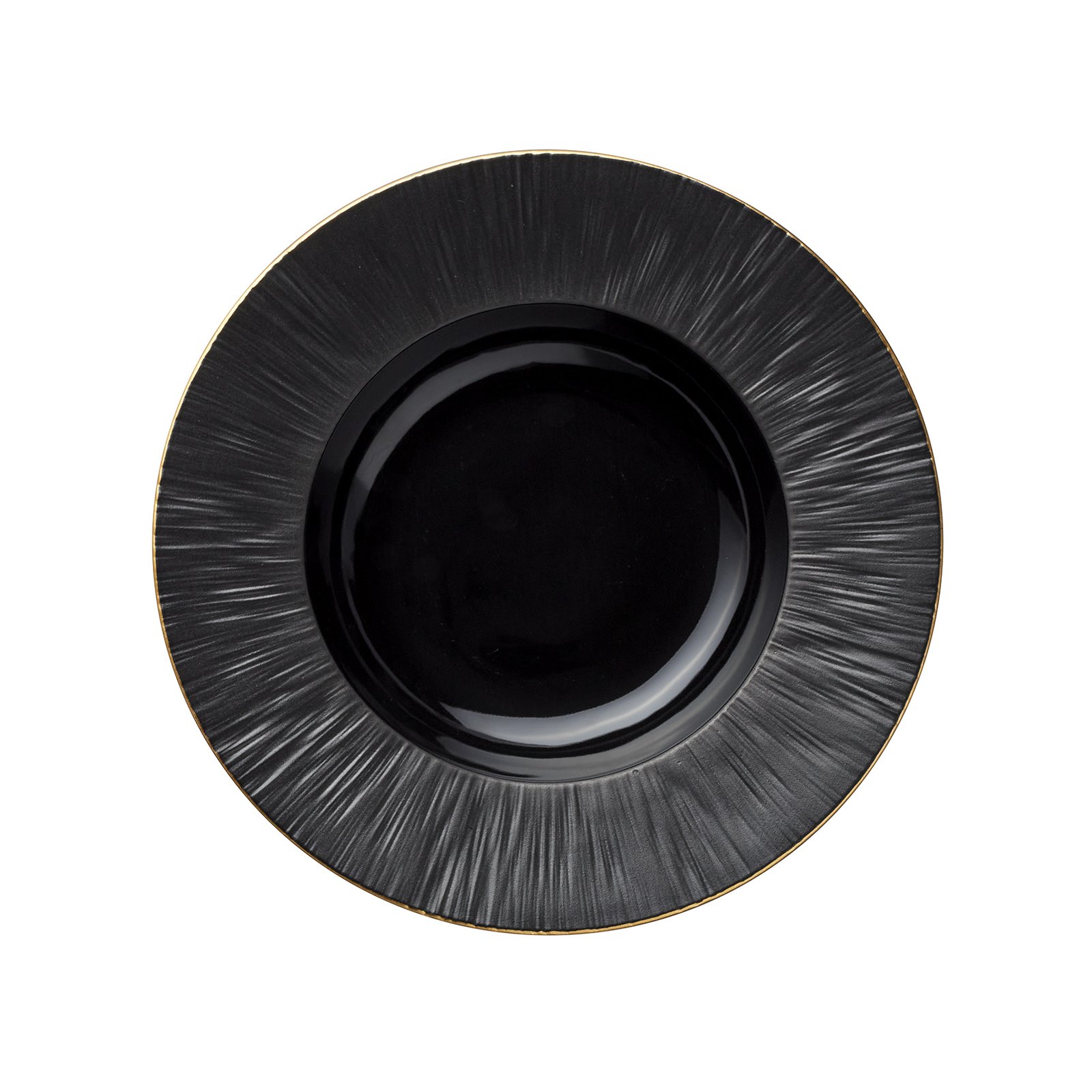 Suppenteller Set MAYA KURO, Ø 23,5 cm, schwarz Suppenteller Set MAYA KURO, Ø 23,5 cm, schwarz