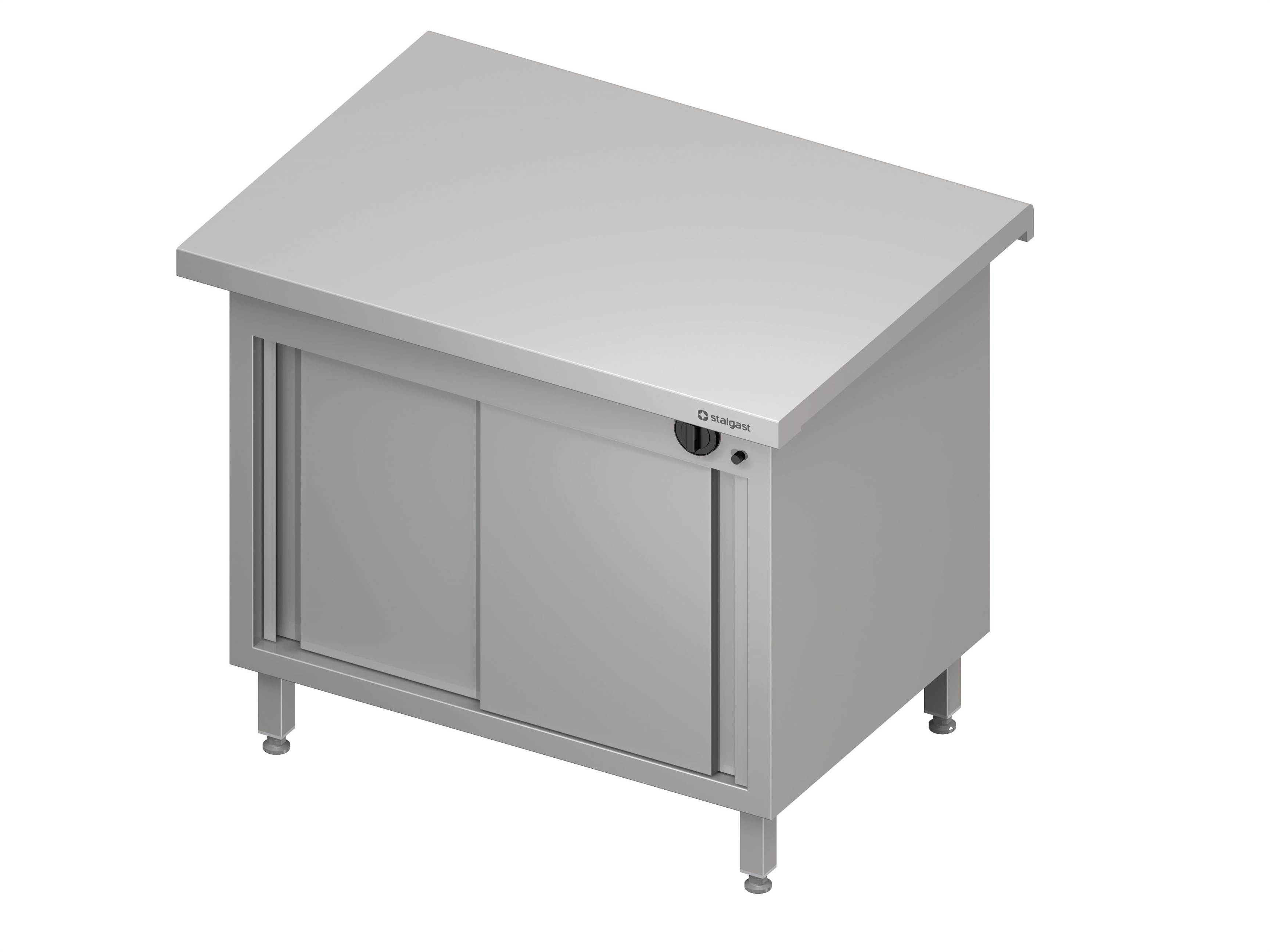 Wärmeschrank "Free Flow" mit Schiebetüren 1000x750x880 mm Edelstahlarbeitsplatte Wärmeschrank "Free Flow" mit Schiebetüren 1500x735x880 mm Granitabdeckung "Standard G1"