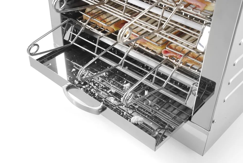 Multi-Toaster mit 6 Zangen, 230V/3000W, 450x390x(H)400mm Multi-Toaster mit 6 Zangen, 230V/3000W, 450x390x(H)400mm