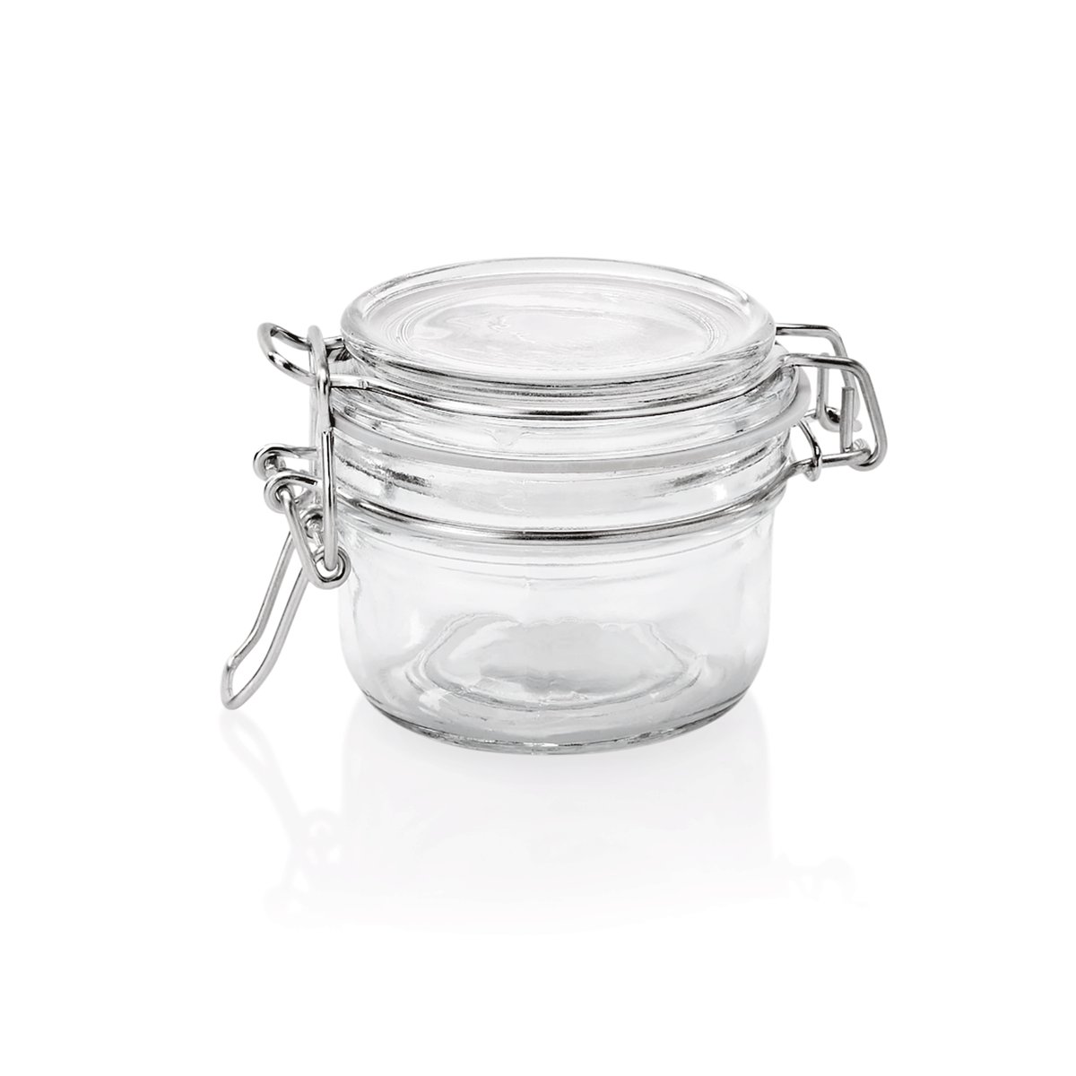 Bügelverschlussglas 150 ml, Ø 8 cm, (H) 7 cm