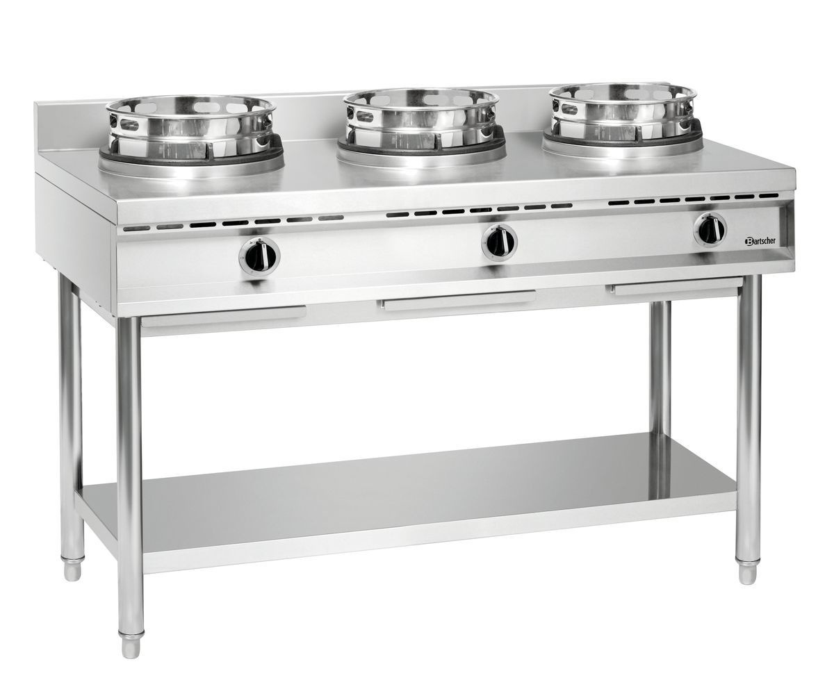 Wok-Herd, 3 Brenner Wok-Herd, 3 Brenner