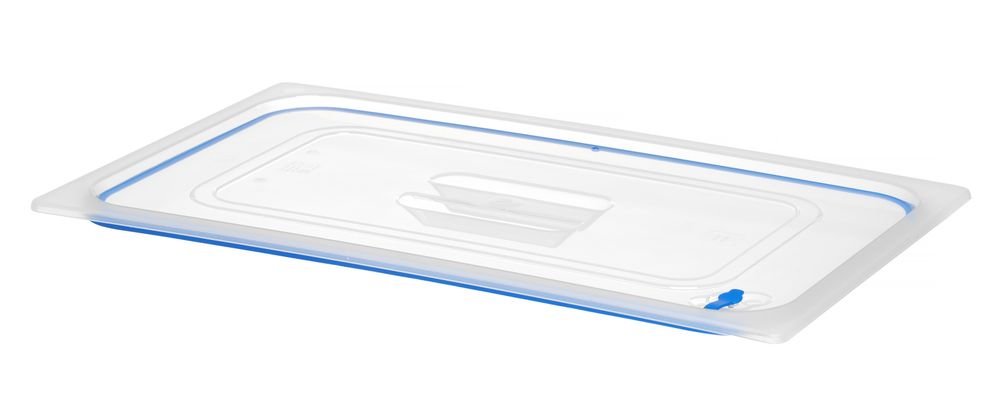 Gastronorm Deckel, luftdicht verschließbar, HENDI, GN 1/1, Transparent, 530x325mm Gastronorm Deckel, luftdicht verschließbar, HENDI, GN 1/9, Transparent, 176x108mm