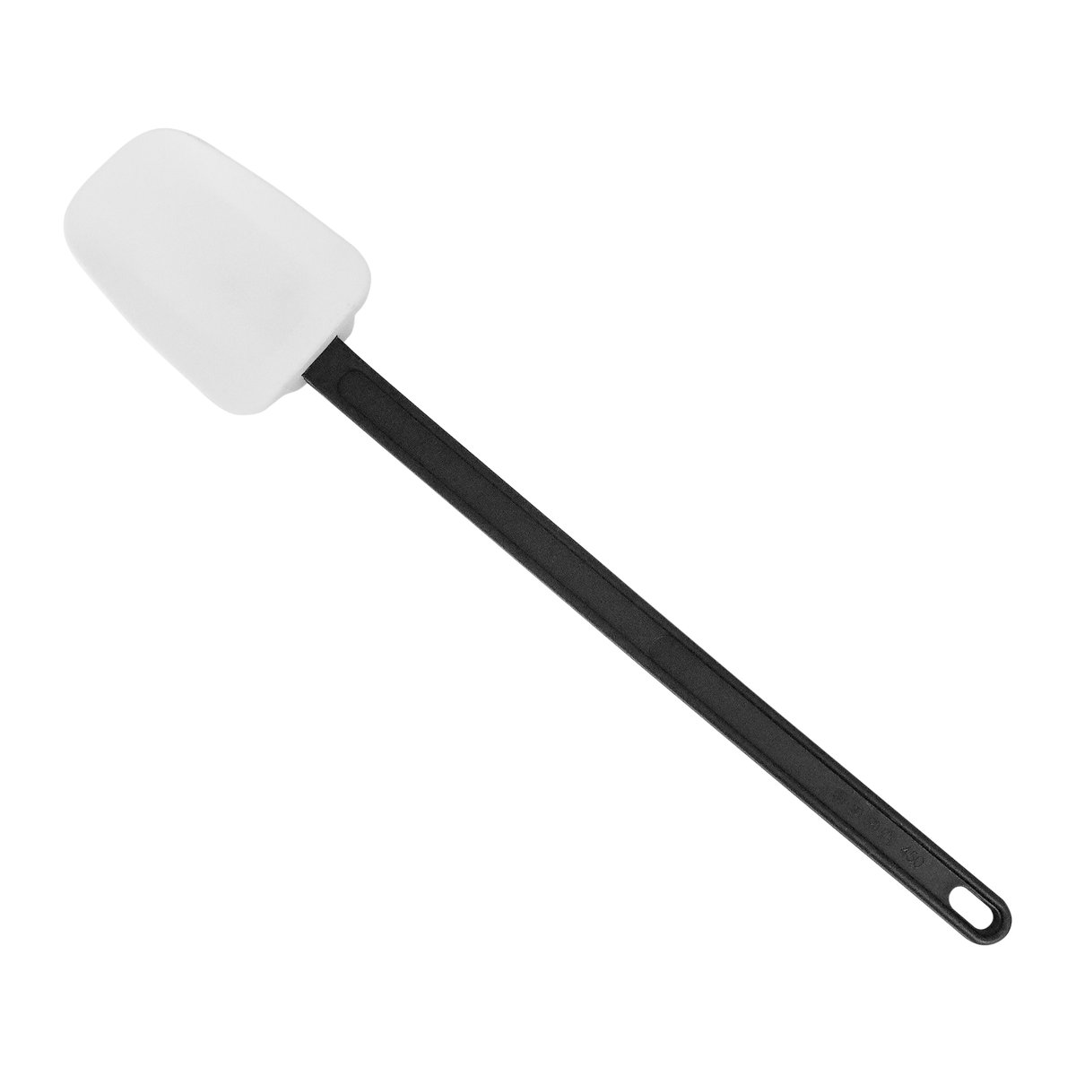 Stielschaber-Löffel weiss/schwarz 450 mm Stielschaber-Löffel weiss/schwarz 450 mm