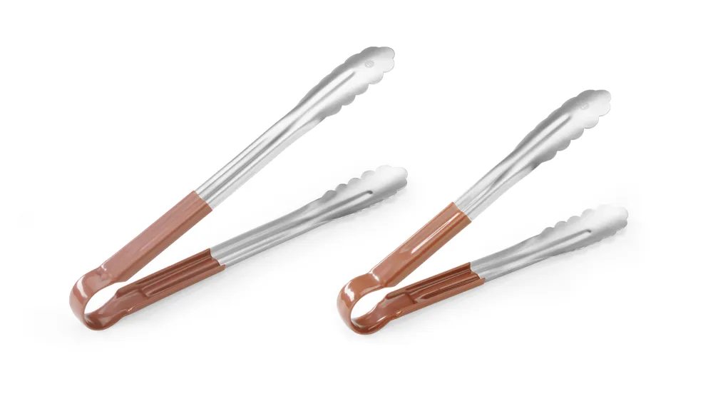 Servierzange HACCP 300 mm, Braun, (L)300mm Servierzange HACCP 250 mm, Braun, (L)250mm