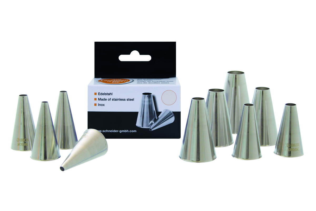 Lochtüllen im Satz, 10-teilig Lochtüllen im Satz, 10-teilig