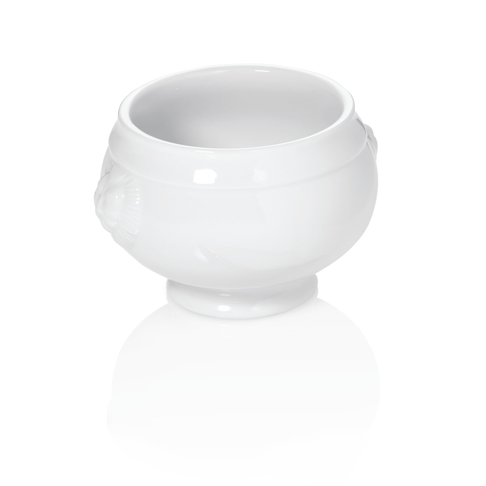 Löwenkopfterrine 0,5 L, Ø 9,5 cm, (H) 8,5 cm Löwenkopfterrine 0,5 L, Ø 9,5 cm, (H) 8,5 cm