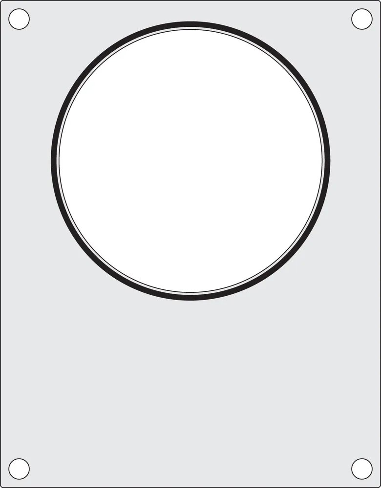 Matrize für Versiegelungsmaschine, ein runder Behälter (ø165 mm) Matrize für Versiegelungsmaschine, ein runder Behälter (ø165 mm)