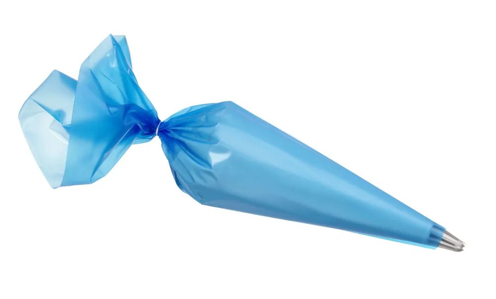 Rutschfeste Spritzbeutel, Blau, 100 Stk., 515x280mm Rutschfeste Spritzbeutel, Blau, 100 Stk., 515x280mm