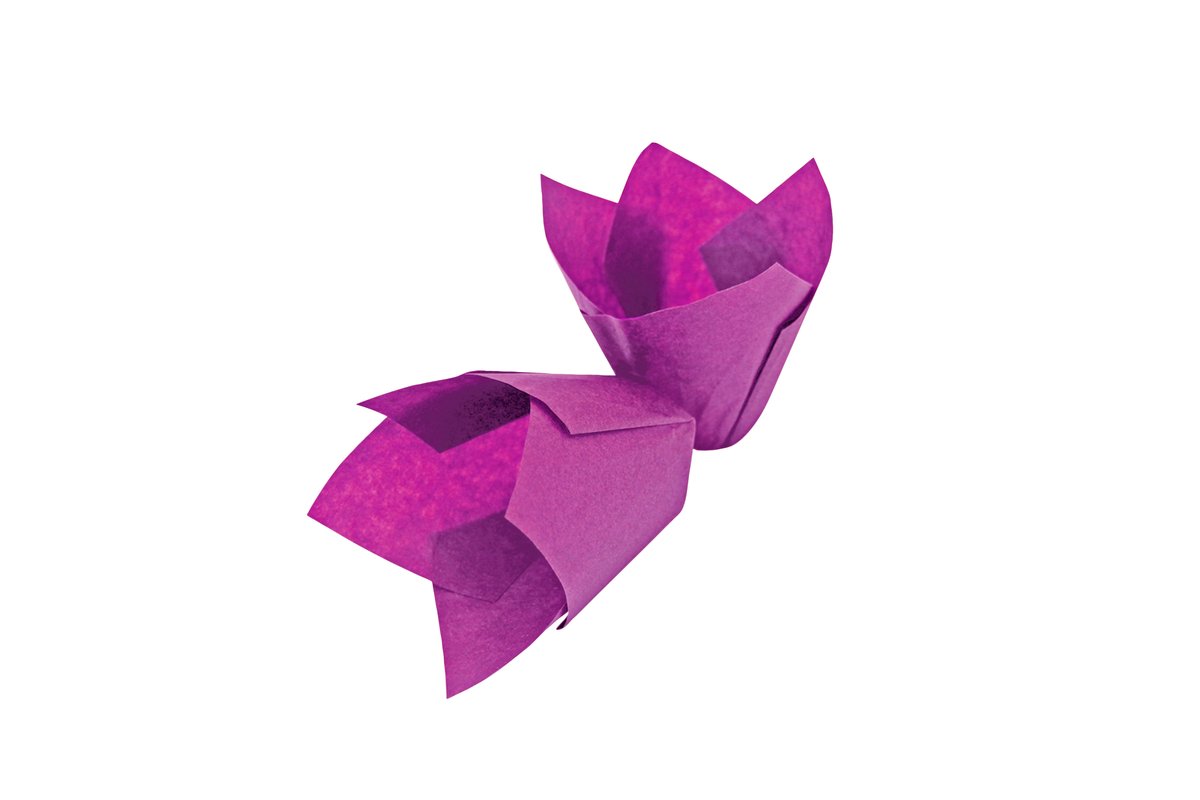 Muffinform Tulpe, pink