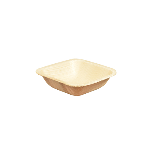 12000 Schalen, Palmblatt "pure" eckig 100 ml 10 cm x 10 cm x 3 cm