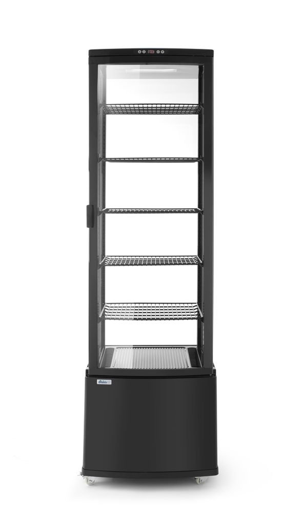 Kühlvitrine 270 Liter, Arktic, schwarz, Schwarz, 230V/290W, 556x526x(H)1913mm