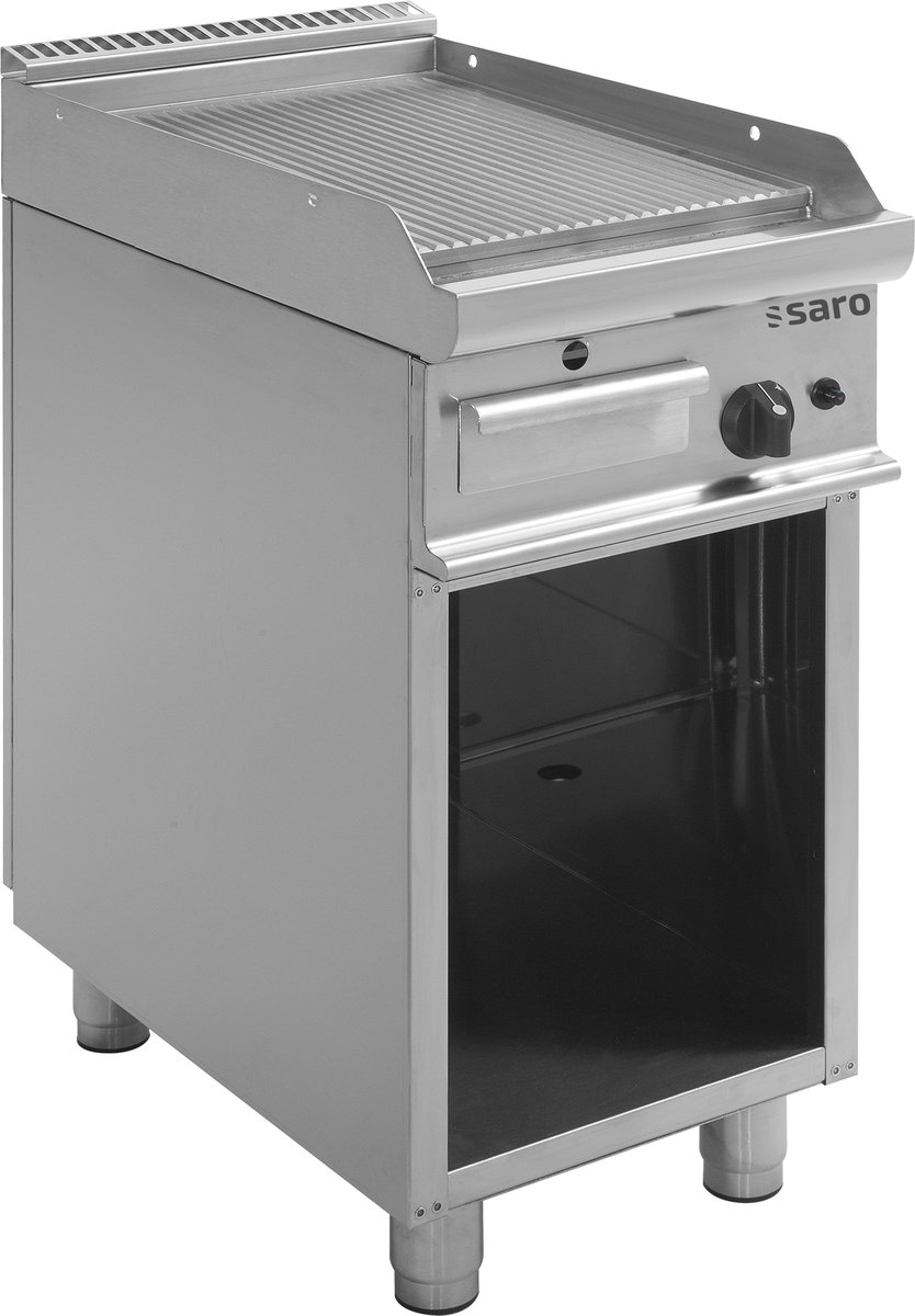 Gas-GriddleplattemitoffenemUnterbau,ModellE7/KTG1BAR