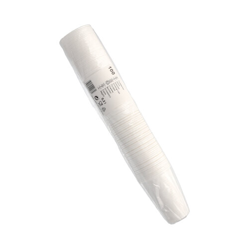 54000 Trinkbecher, PP 0,2 l Ø 7,03 cm · 9,9 cm weiss