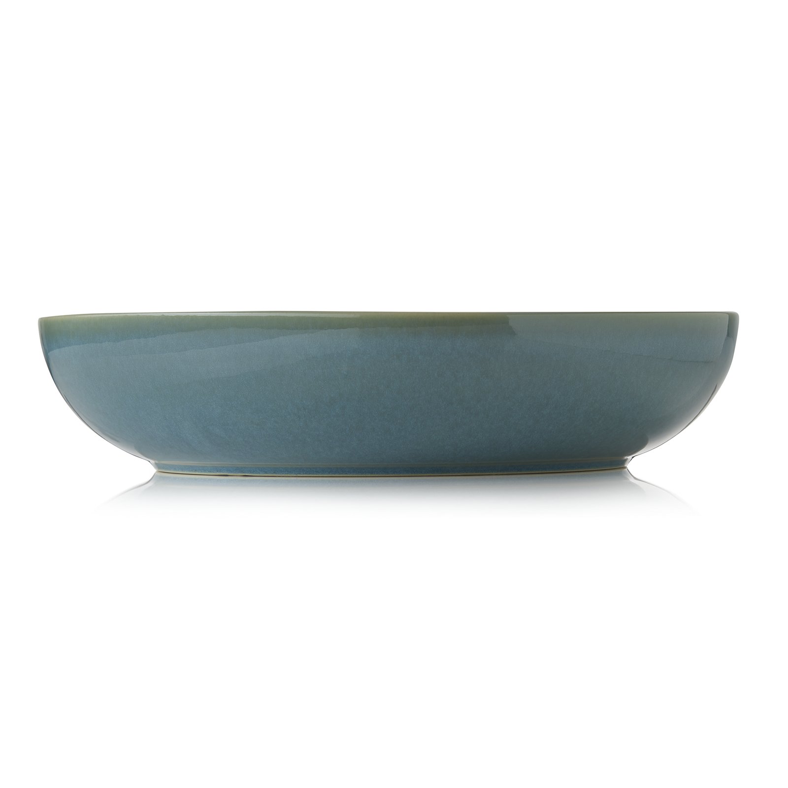 Platte 33 x 23 x 3 cm Schale ROCKZZERO, Ø 33 cm, 2 ltr., myrtle green, Steinzeug