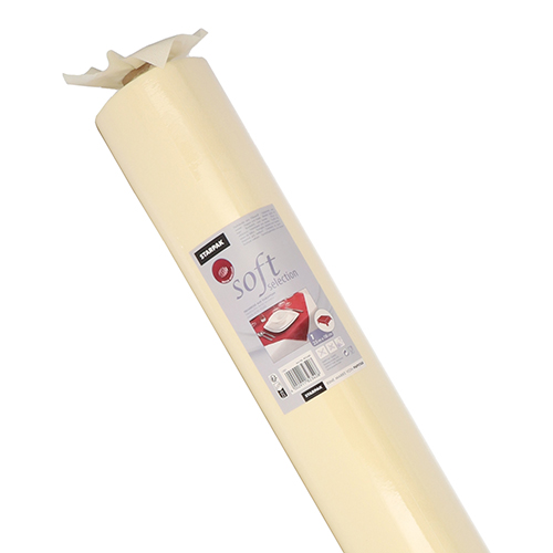 80 Tischdecke, stoffähnlich, Vlies "soft selection" 25 m x 1,18 m creme