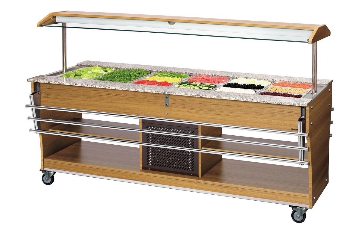 Buffetwagen, kalt, 6x 1/1 GN Buffetwagen, kalt, 6x 1/1 GN