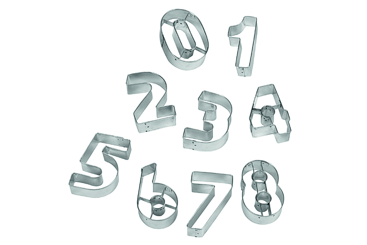 Ausstecher-Set "Zahlen" Ausstecher-Set "Zahlen"