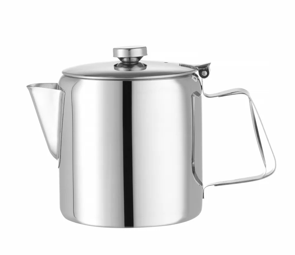Kaffee-/Teekanne mit Klappdeckel, 0,9L, ⌀120x(H)158mm