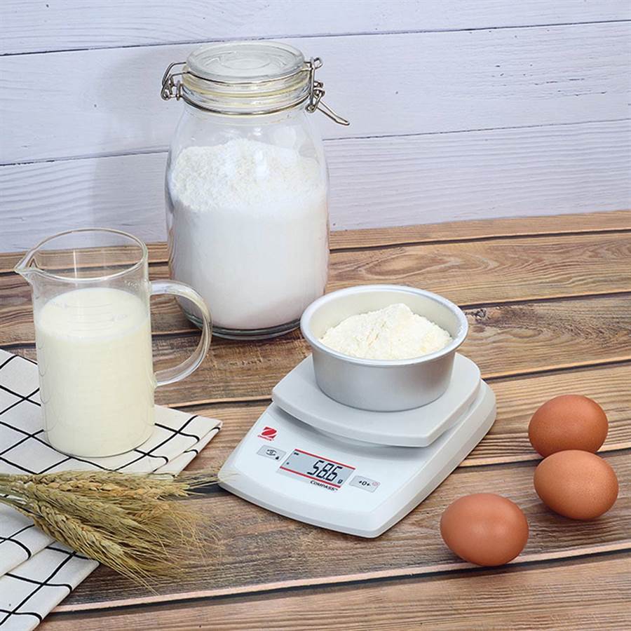 Portable Küchenwaage Kapazität 5,2 kg, Teilung 1 g, Abmessung 144 x 205 x 41 mm mm (BxTxH)