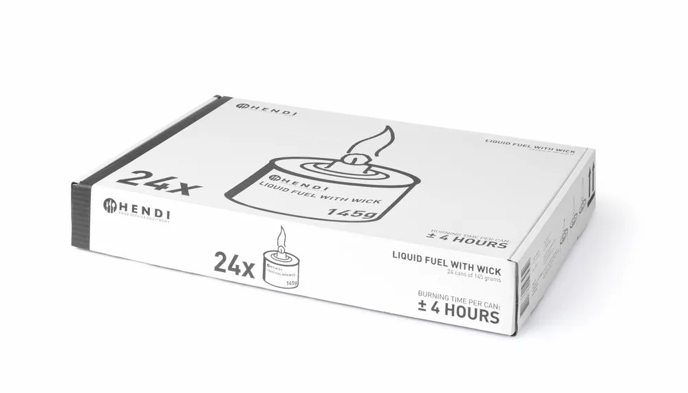 Flüssigbrennstoff mit Docht, Brenndauer ± 6 Stunden, 6 Stk Flüssigbrennstoff mit Docht, Brenndauer ± 4 Stunden, 24 Stk