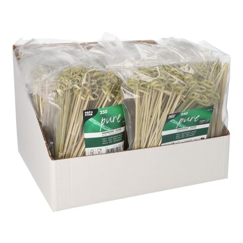 250 Fingerfood - Picker "pure" 18 cm "Knoten" 80000 Fingerfood - Picker "pure" 18 cm "Knoten"